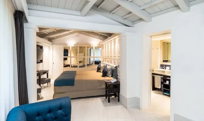 Luxury Tek Büyük veya İki Ayrı Yataklı Oda, Bahçe Manzaralı