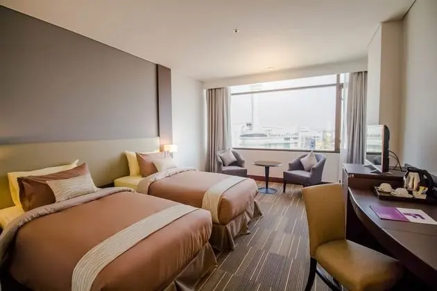 Deluxe Tek Büyük veya İki Ayrı Yataklı Oda, Şehir Manzaralı