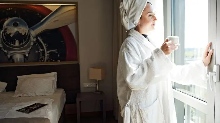 Deluxe Tek Büyük veya İki Ayrı Yataklı Oda