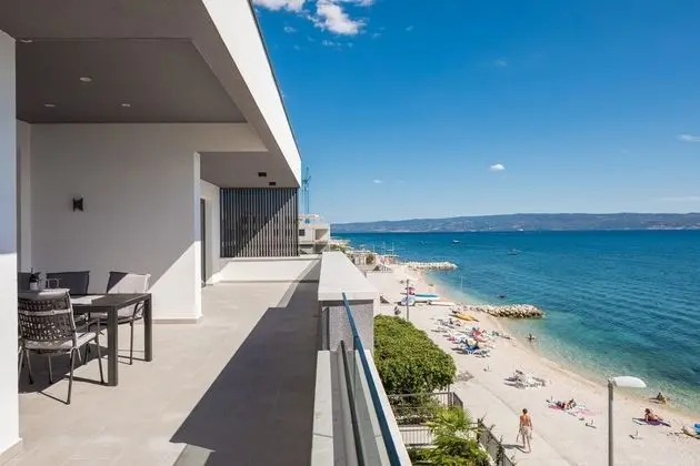 Luxury Apart Daire, 3 Yatak Odası, Deniz Manzaralı, Denize Sıfır (App 4)