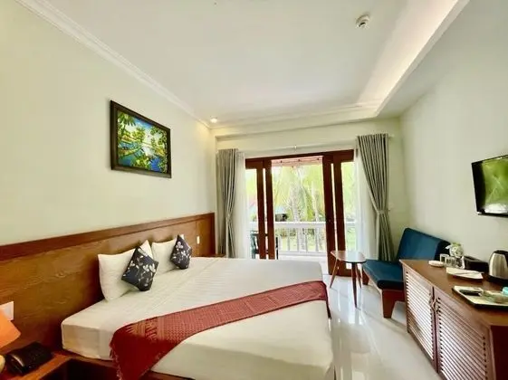 Deluxe Tek Büyük veya İki Ayrı Yataklı Oda, Bahçe Manzaralı
