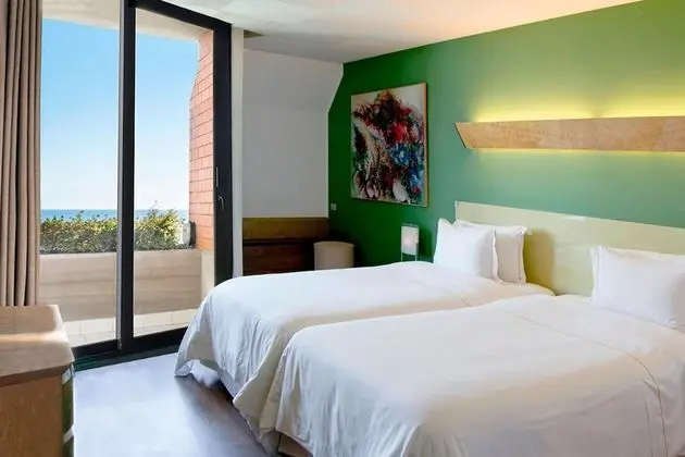 Deluxe Oda, 2 Tek Kişilik Yatak, Balkon, Deniz Manzaralı