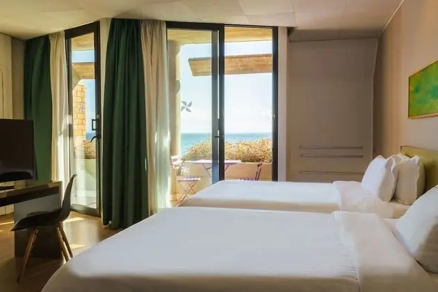 Deluxe Oda, 2 Tek Kişilik Yatak, Balkon, Deniz Manzaralı