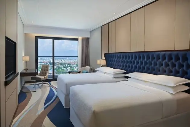 Oda, 2 Tek Kişilik Yatak, Balkon, Şehir Manzaralı
