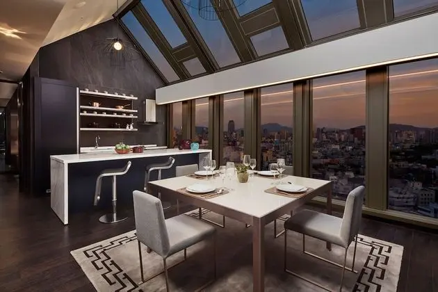 Çatı Katı Süiti (Penthouse), 1 En Büyük (King) Boy Yatak, Balkon, Şehir Manzaralı