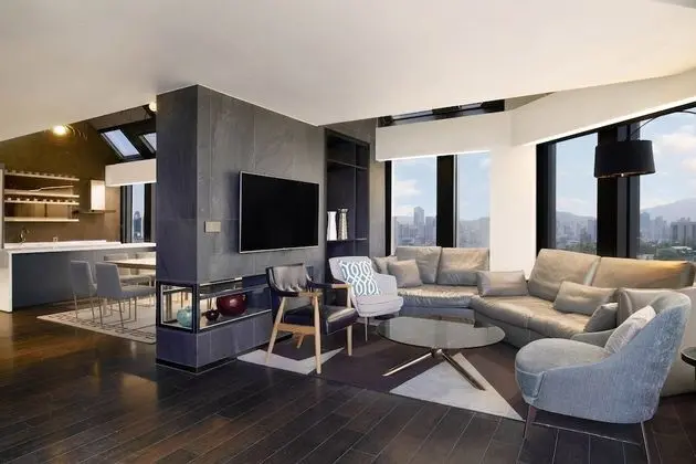 Çatı Katı Süiti (Penthouse), 1 En Büyük (King) Boy Yatak, Balkon, Şehir Manzaralı