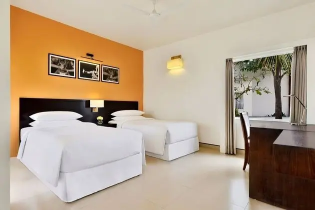 Oda, 2 Tek Kişilik Yatak, Balkon, Bahçe Manzaralı