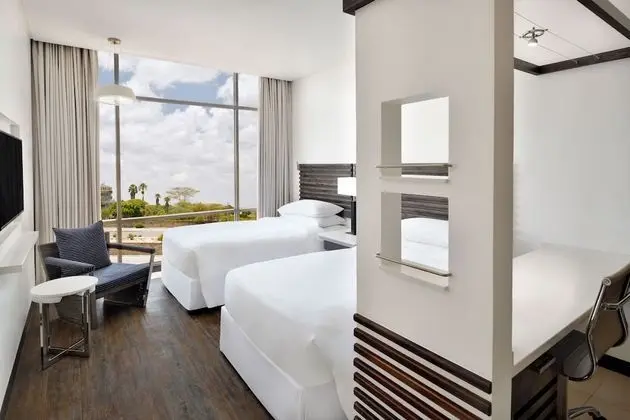 Süit, 2 Tek Kişilik Yatak, Park Manzaralı