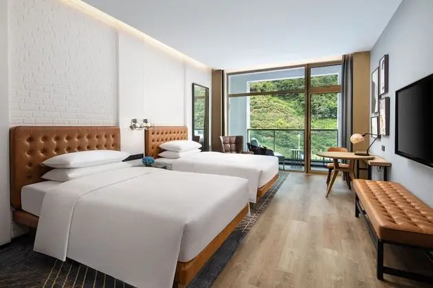 Deluxe Oda, 2 Çift Kişilik Yatak, Sigara İçilmez, Dağ Manzaralı