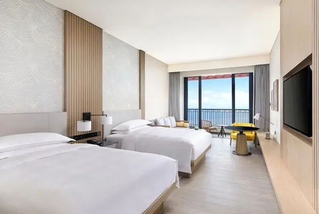 Oda, 2 Çift Kişilik Yatak, Balkon, Deniz Manzaralı
