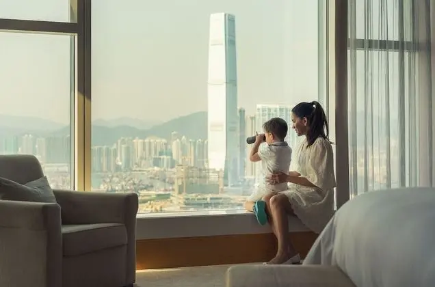 Deluxe Room, 2 Double Beds, Non Smoking, View (Newly Renovated)