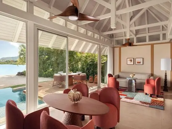 Villa, 1 En Büyük (King) Boy Yatak, Plaj Manzaralı (Pool)