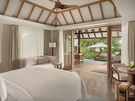 Villa, 1 En Büyük (King) Boy Yatak, Plaj Manzaralı (Pool)