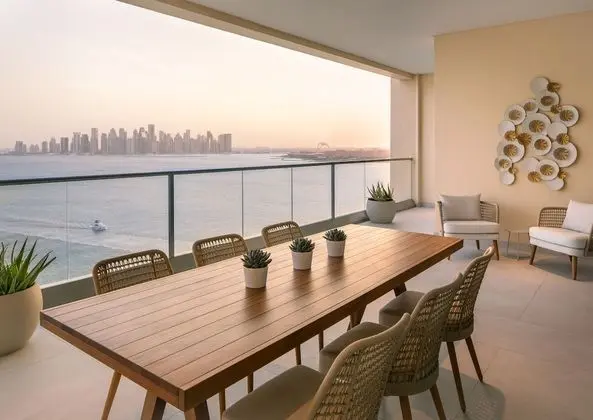 Apart Daire, 2 Yatak Odası, Deniz Manzaralı