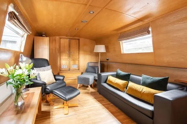 Luxury Kulübe (Houseboat - 2 double & 1 bunk bed)