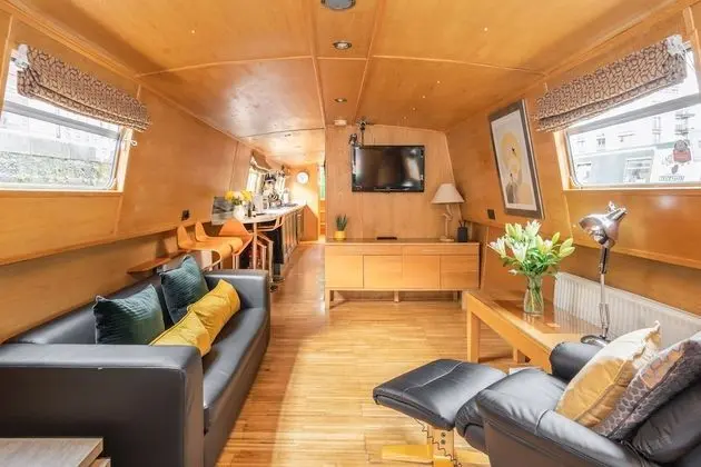 Luxury Kulübe (Houseboat - 2 double & 1 bunk bed)