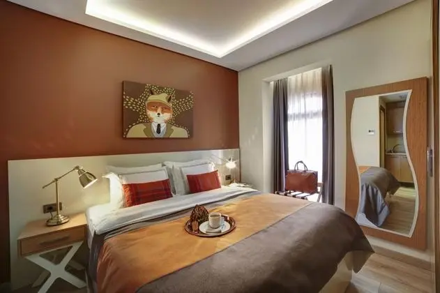 Deluxe Oda, Şehir Manzaralı, Fransız Balkonlu