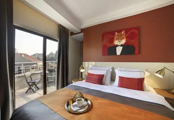Teraslı Deluxe Oda, Şehir Manzaralı, Teraslı