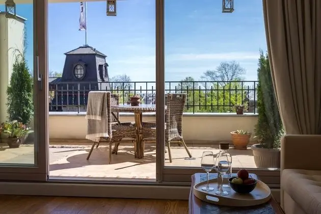 Premium Stüdyo Süit, 1 Çift Kişilik Yatak, Teras, Kule (Sw. Krzyza 5 Street)