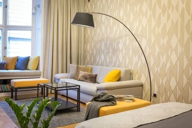 Superior Apart Daire, 1 Büyük (Queen) Boy Yatak ve Çekyat, Küçük Mutfak (Sw. Jana 2 Street)