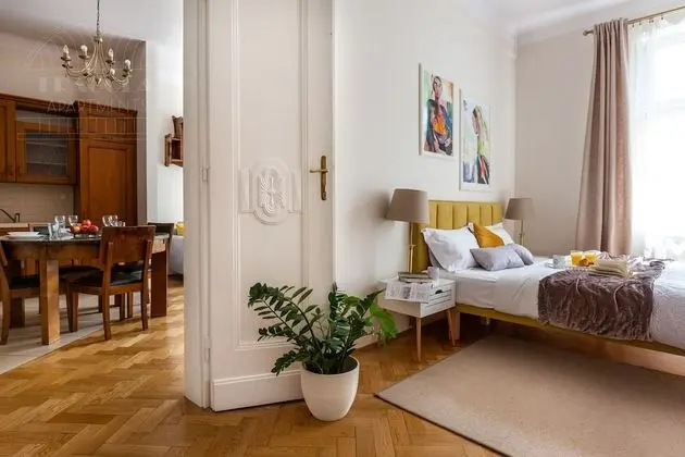 Traditional Apart Daire, 1 Yatak Odası, Mutfak, Şehir Manzaralı (Sw. Tomasza 22 Street)