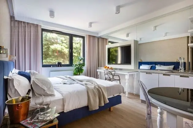 Deluxe Apart Daire, 2 Tek Kişilik Yatak, Özel Banyo, Avlu Manzaralı