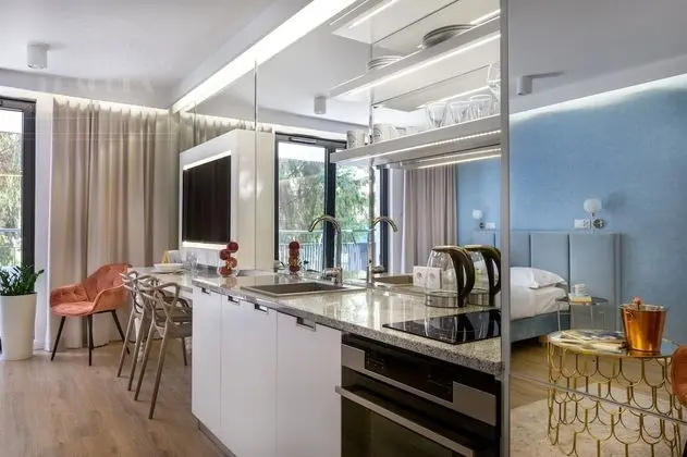 Deluxe Apart Daire, 2 Tek Kişilik Yatak, Özel Banyo, Avlu Manzaralı