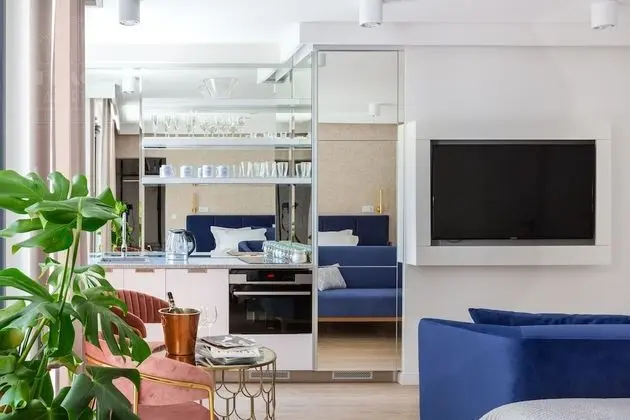 Deluxe Apart Daire, 2 Tek Kişilik Yatak, Özel Banyo, Avlu Manzaralı