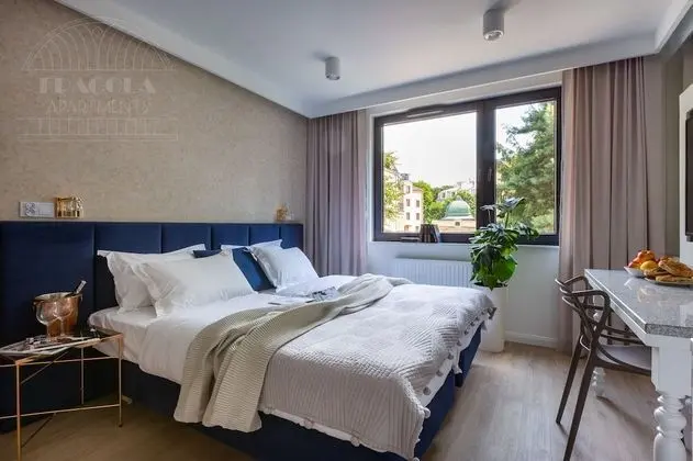 Deluxe Apart Daire, 2 Tek Kişilik Yatak, Özel Banyo, Avlu Manzaralı
