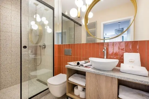 Deluxe Apart Daire, 2 Tek Kişilik Yatak, Özel Banyo, Avlu Manzaralı