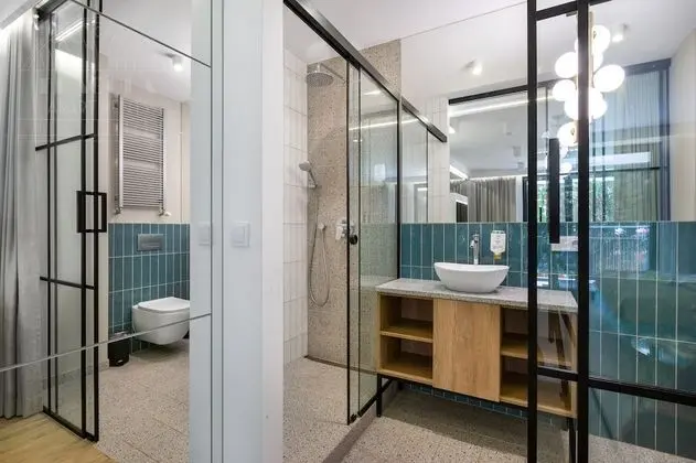 Deluxe Apart Daire, 2 Tek Kişilik Yatak, Özel Banyo, Avlu Manzaralı