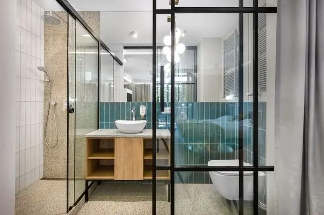 Deluxe Apart Daire, 2 Tek Kişilik Yatak, Özel Banyo, Avlu Manzaralı