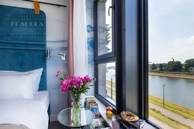 Premium Apart Daire, 3 Yatak Odası, Küvet, Nehir Manzaralı