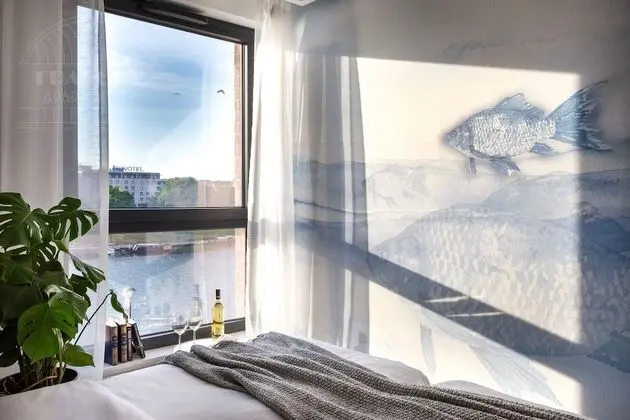 Premium Apart Daire, 3 Yatak Odası, Küvet, Nehir Manzaralı