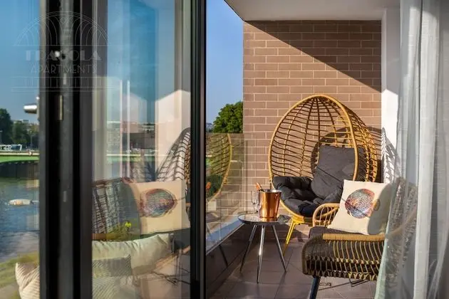 Premium Apart Daire, 3 Yatak Odası, Küvet, Nehir Manzaralı