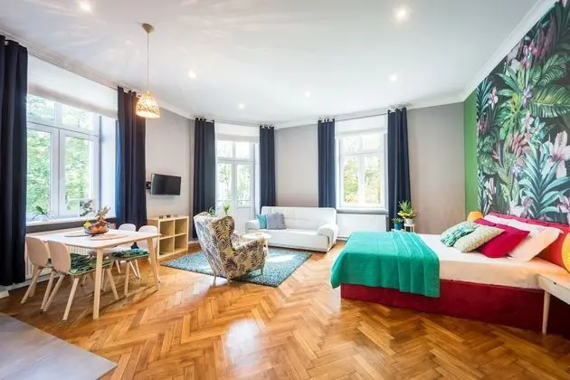 Design Apart Daire, 2 Yatak Odası, Sigara İçilmez, Balkon (Jungle, Sarego 28 Street)