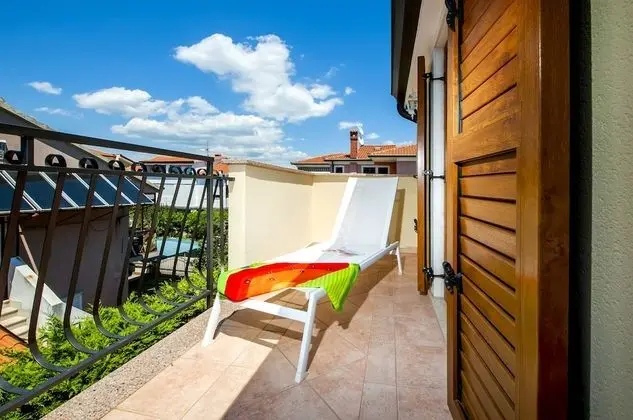 Deluxe Apart Daire, 3 Yatak Odası, Balkon, Havuz Manzaralı
