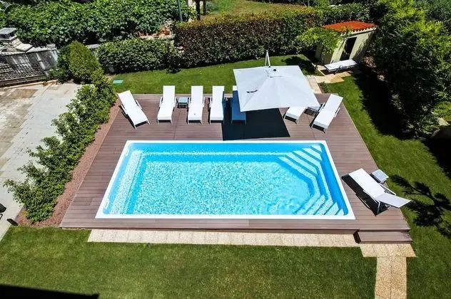 Deluxe Apart Daire, 3 Yatak Odası, Balkon, Havuz Manzaralı