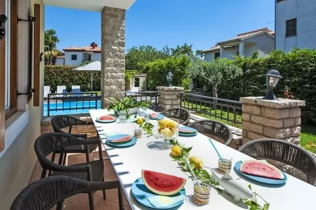 Deluxe Apart Daire, 4 Yatak Odası, Teras, Havuz Manzaralı