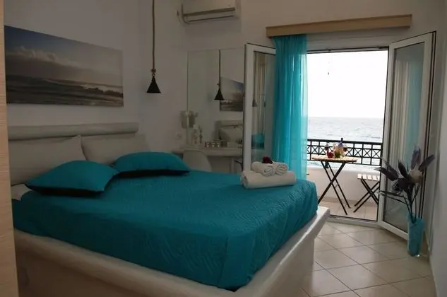 Apart Daire, 1 Yatak Odası, Deniz Manzaralı (Theoni)