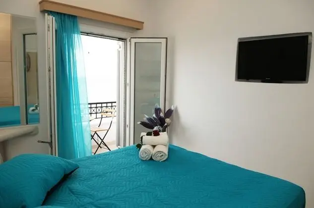 Apart Daire, 1 Yatak Odası, Deniz Manzaralı (Theoni)
