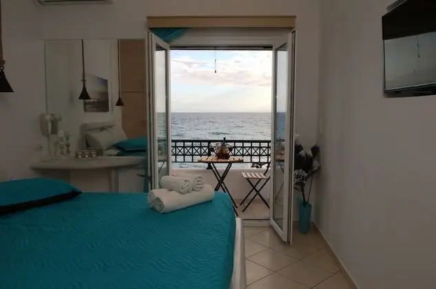 Apart Daire, 1 Yatak Odası, Deniz Manzaralı (Theoni)