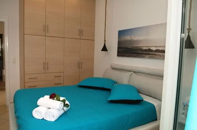 Apart Daire, 1 Yatak Odası, Deniz Manzaralı (Theoni)