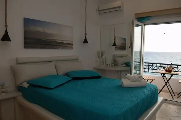 Apart Daire, 1 Yatak Odası, Deniz Manzaralı (Theoni)