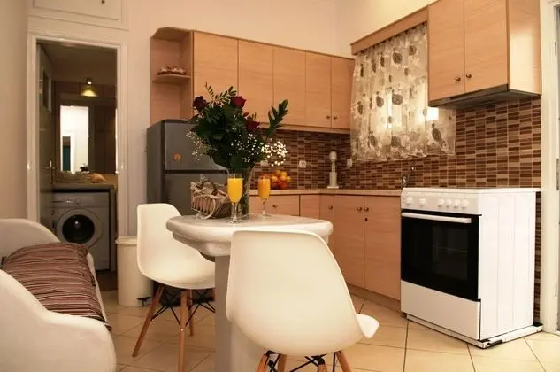 Apart Daire, 1 Yatak Odası, Deniz Manzaralı (Theoni)