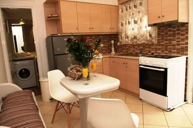 Apart Daire, 1 Yatak Odası, Deniz Manzaralı (Theoni)