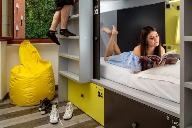 Ortak Ranzalı Oda, Birden Çok Yatak (Bed in 3-Bed Mixed Dormitory Room)