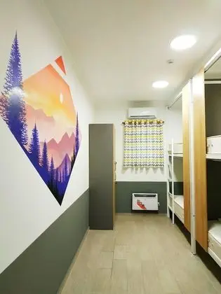Ortak Ranzalı Oda, Sadece erkekler için (Bed in 4-bed Room)