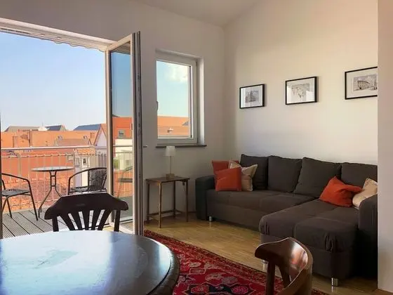 Deluxe Apart Daire, 1 En Büyük (King) Boy Yatak, Balkon, Şehir Manzaralı