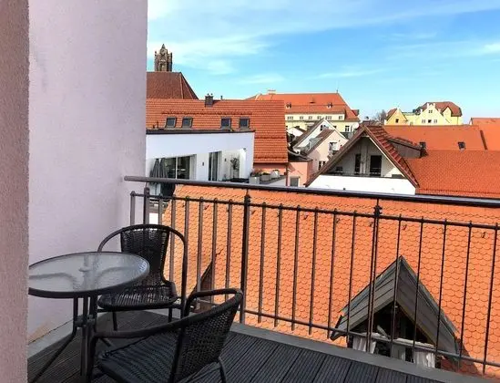 Deluxe Apart Daire, 1 En Büyük (King) Boy Yatak, Balkon, Şehir Manzaralı